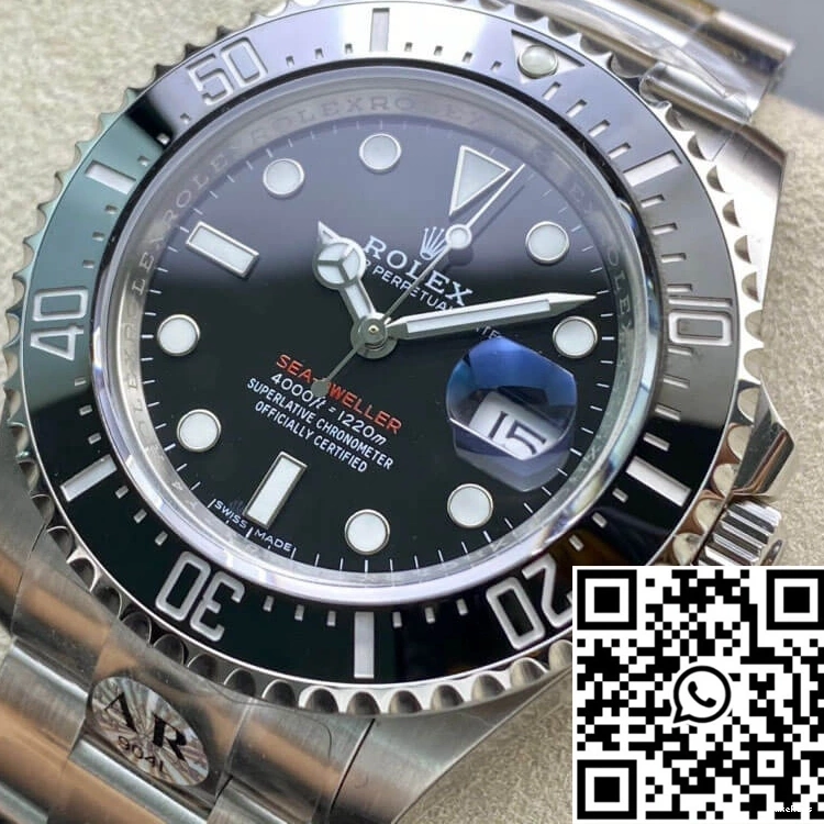 Dial 126600 Rolex AR Factory 2018 Anniversary 50TH Sea Dweller Black 0325